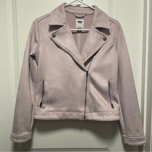 Old Navy Girl’s Lilac Suede Jacket